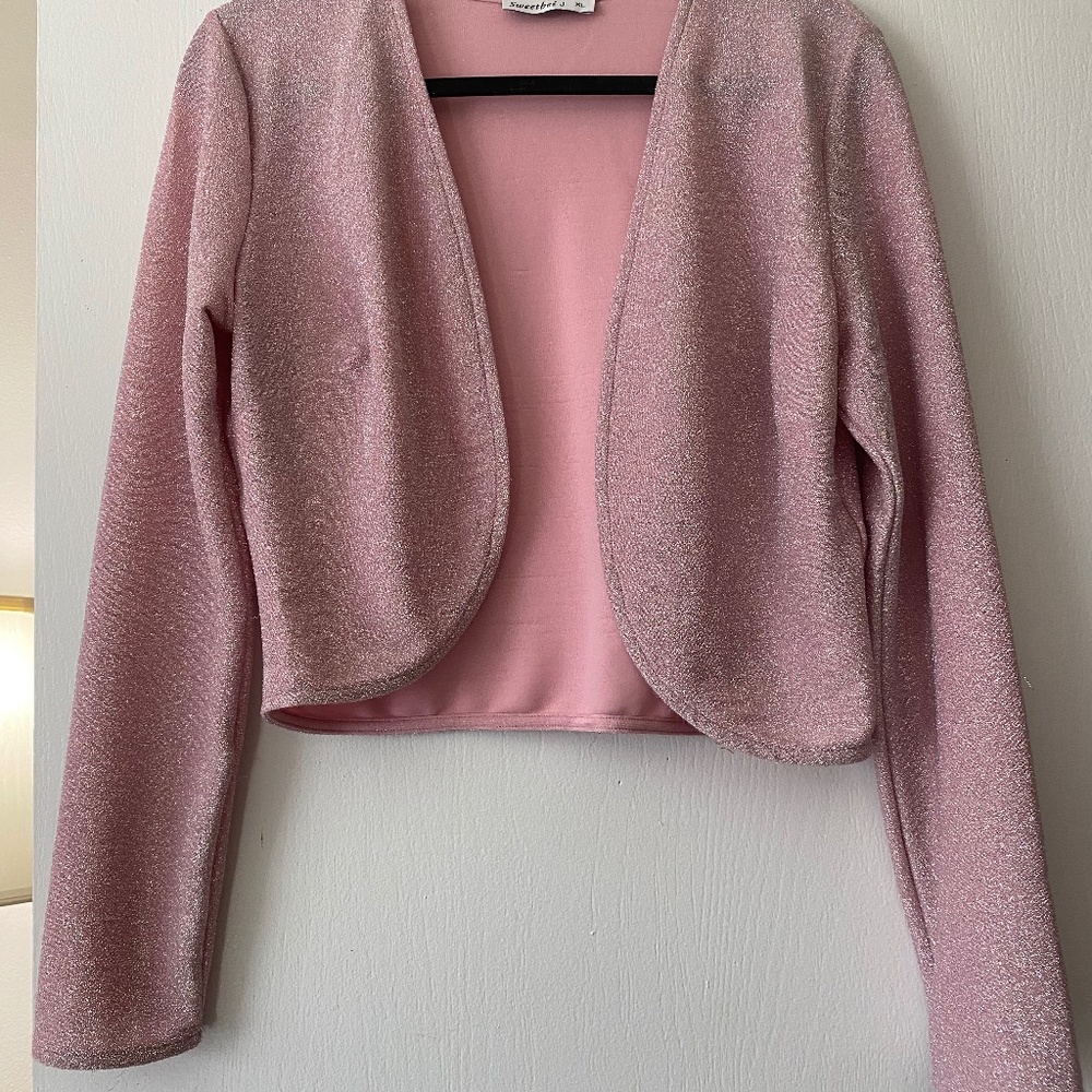 Cute Pink Bolero Jacket